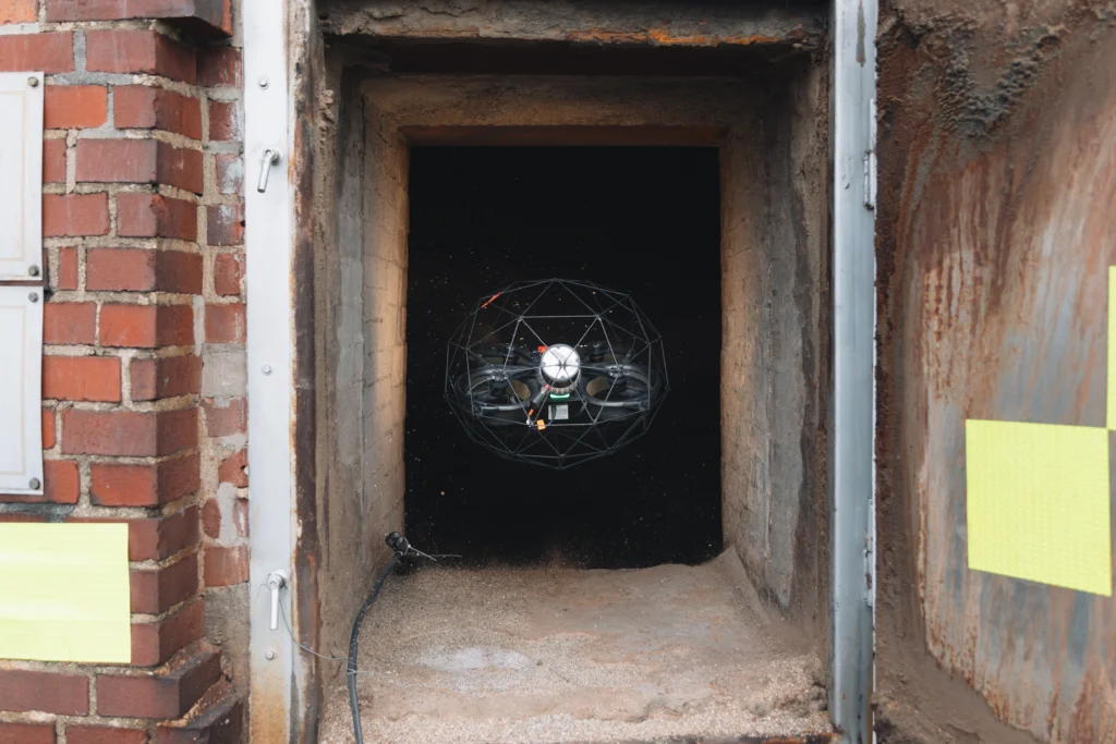 Elios 3 Drone Confined Space Inspection Singapore