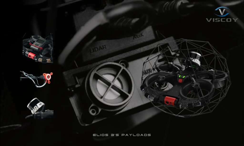 Flyability's Elios 3 Drone Payloads