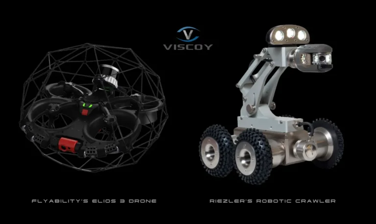 FLYABILITY Elios 3 vs RIEZLER Crawler