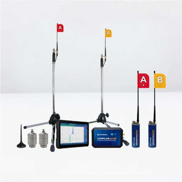 Gutermann AquaScan TM3 real-time leak detection correlator